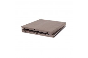  Ступень из ДПК МАССИВ шлифованное дерево мультиколор 202х332х2900 мм, цвет: коричневый