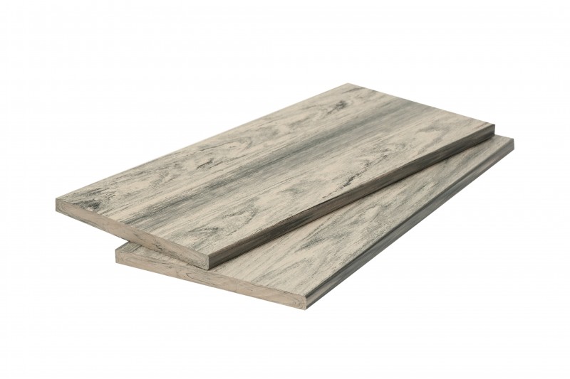 Универсальная доска из ДПК шлифованное дерево мультиколор 11х140х2900 мм, цвет: бежевый микс