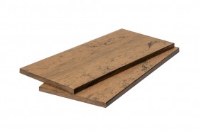 Универсальная доска из ДПК шлифованное дерево мультиколор 11х140х2900 мм, цвет: песочный микс