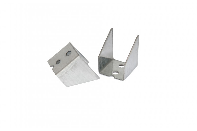 Крепление универсальное из металла для балясины ДПК 24х24х30 мм