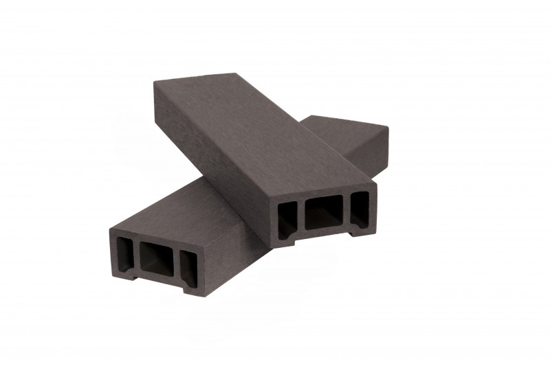  Поручень из ДПК шлифованный для ограждения 38х76х2900 мм, цвет: №5 темно-коричневый