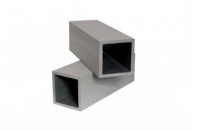  Столб из ДПК шлифованный для ограждения 100х100х2900 мм, цвет: №6 светло-серый