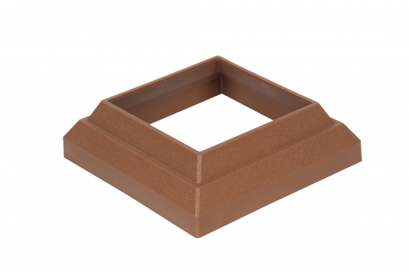 Крышка и юбка из пластика для ограждения 50х120х120/45х150х150 мм, цвет: №2 песочный