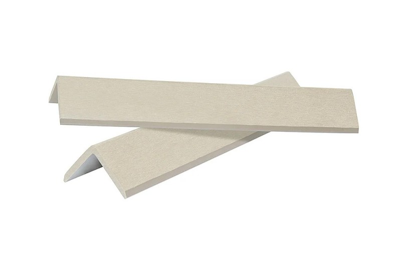 Уголок из ДПК для декинга шлифованный, 45х45х2900 мм, цвет: №9 бежевый
