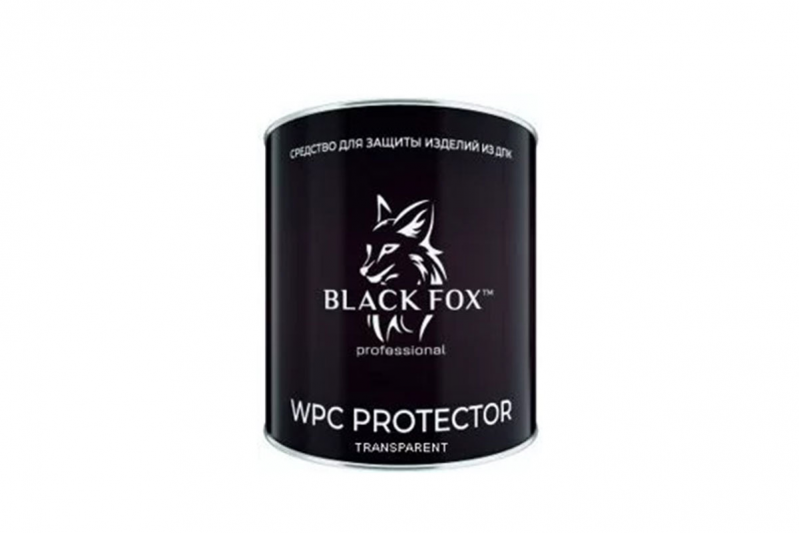 Масло Black Fox WPC Protector для террасной доски ДПК 2,5л (прозрачное)